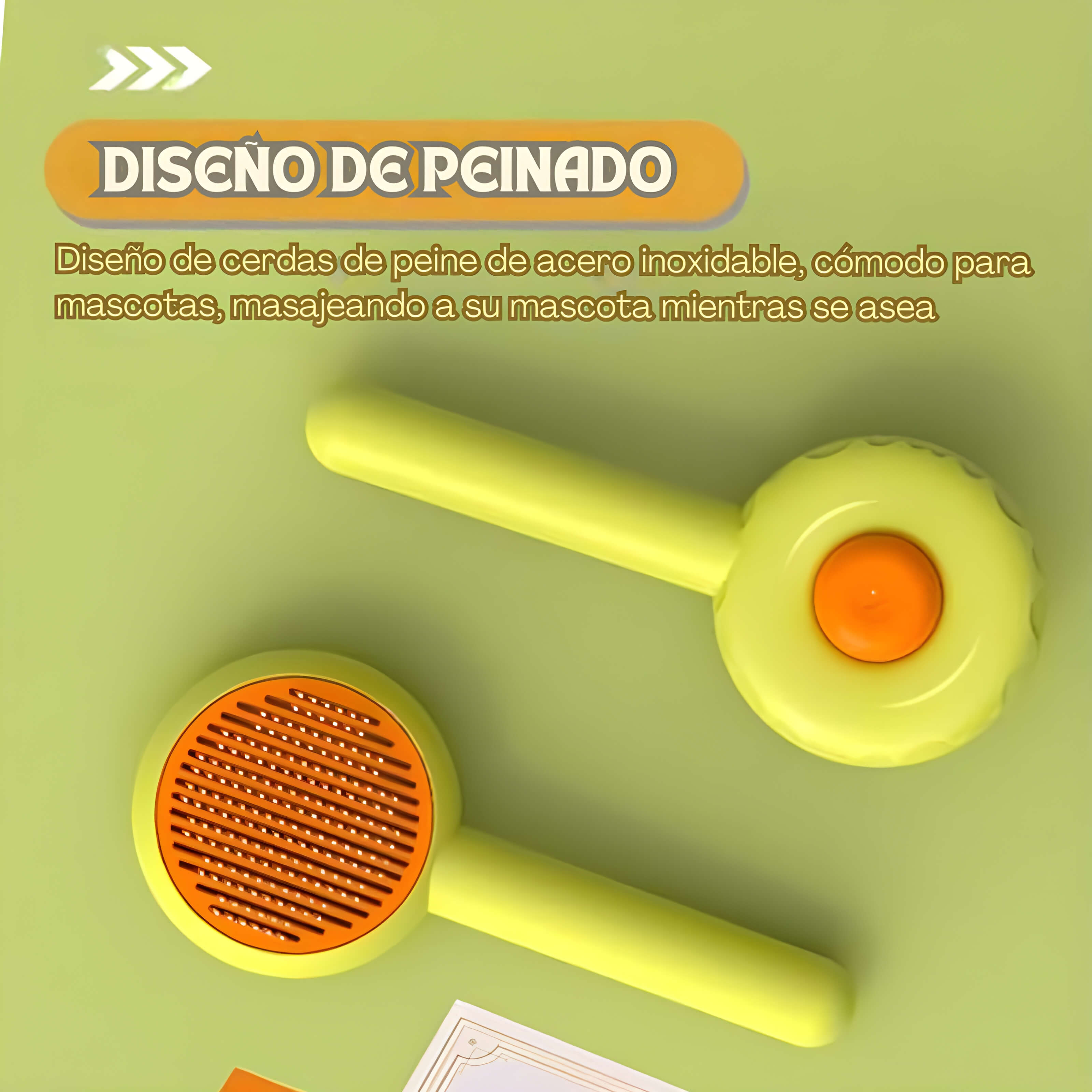 Cepillo Removedor de Pelo para Mascotas para Gatos y Perros