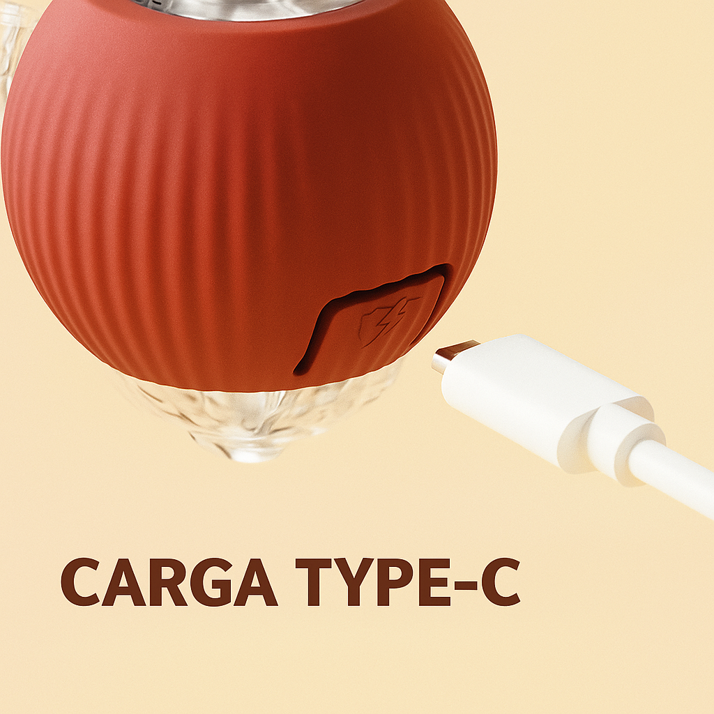 Bola Inteligente 360° para Gatos y Perros