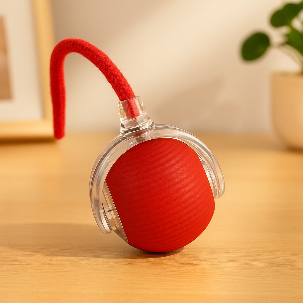 Bola Inteligente 360° para Gatos y Perros