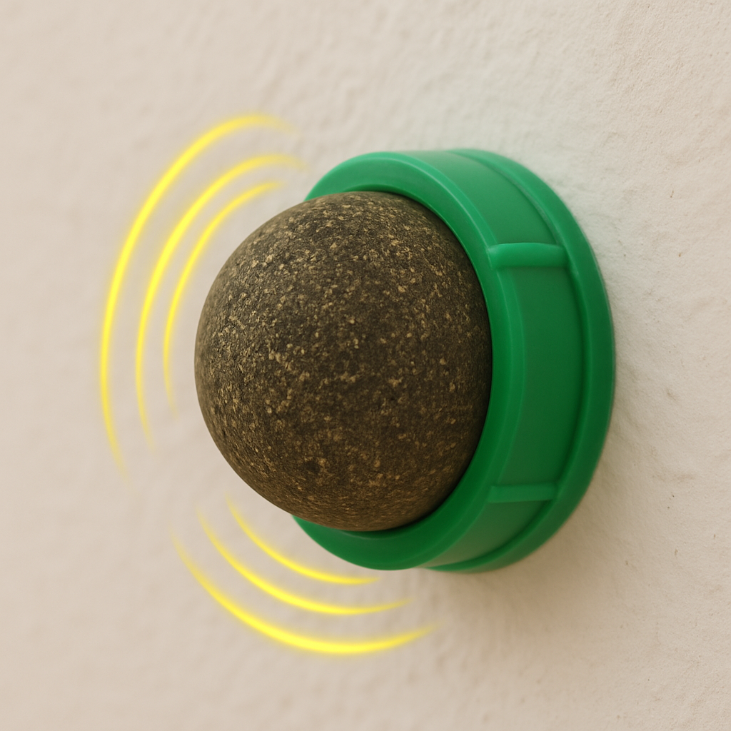 Bola de Hierba Gatera Giratoria